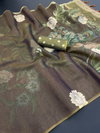 Ktd 2091 Handloom Fabric Digital Printed Saree Wholesale Clothing Suppliers In India